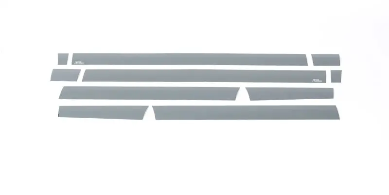 Putco 15-20 Ford F-150 Reg Cab 8Ft Long Box (4.25In Tall - 10Pcs) Black Platinum Rocker Panels 1