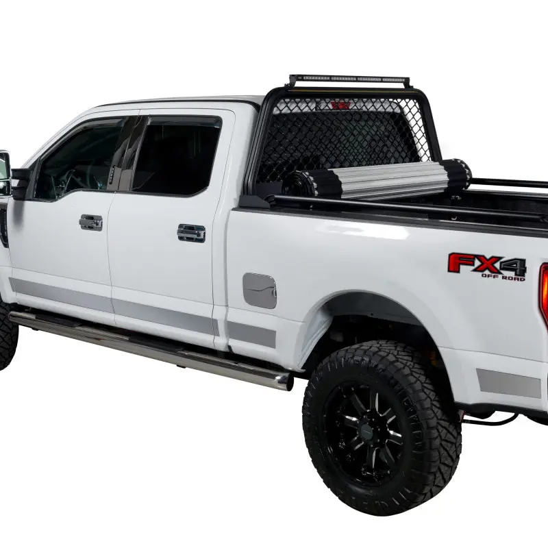 Putco 17-20 Ford Superduty Super Cab 8Ft Box Dually - 12Pcs - 4.25In Wide Ss Rocker Panels 1