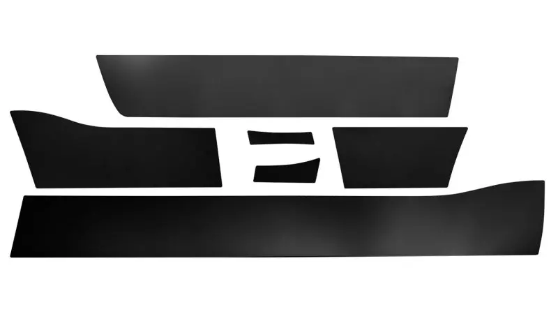 Putco 19-20 Ram Ld Crew Cab - 6Ft 4In Standard Box Black Platinum Rocker Panels 1