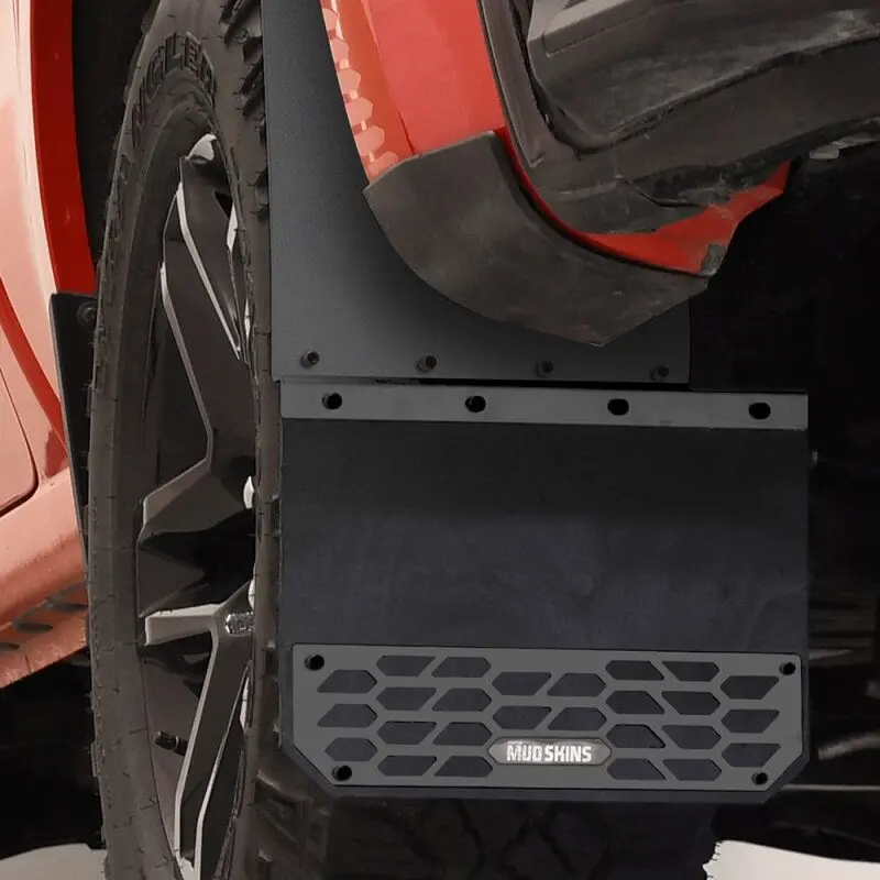 Putco 19-25 Chevrolet Silverado Ld / Gmc Sierra Ld -(Rear) Set Of 2 Mud Skins - Solid Black 1