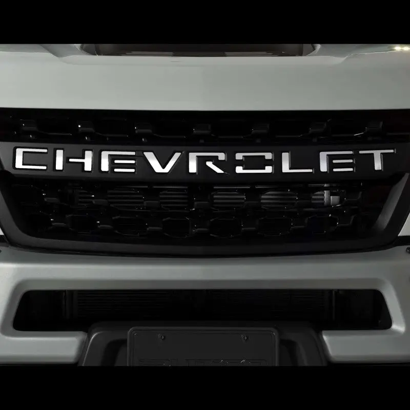 Putco 2020 Chevy Silverado Hd - Grille Letters - Stainless Steel Chevrolet Letters 1
