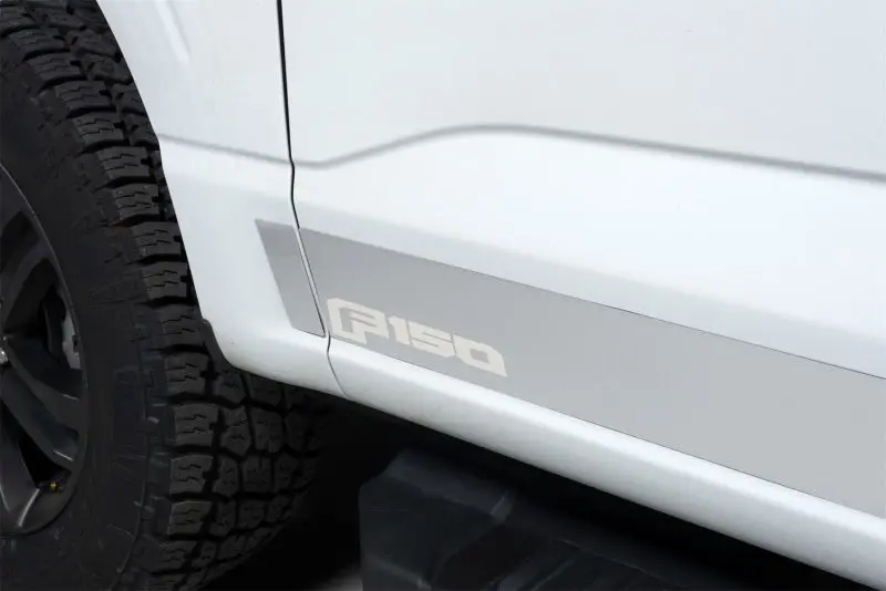 Putco 2021 Ford F-150 Super Cab 6.5Ft Short Box Ford Licensed Ss Rocker Panels (4.25In Tall 12Pcs) 1