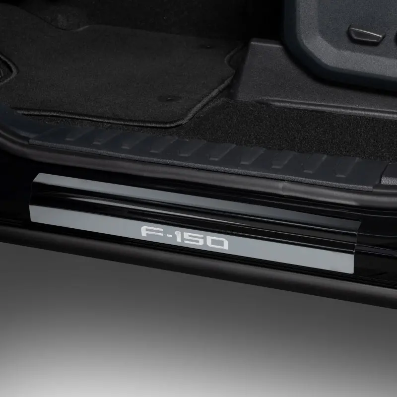 Putco 21-23 Ford Bronco W/Bronco Etching (4Pcs) Black Platinum Door Sills 1
