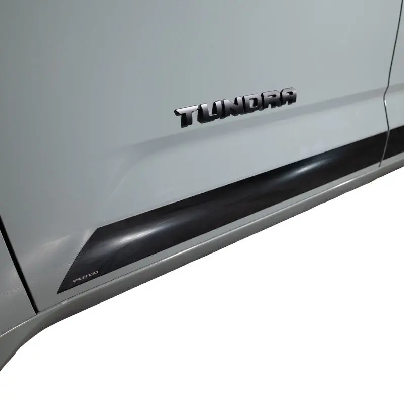 Putco 22-24 Toyota Tundra Crewmax (4.5In Tall 5 Pcs) Black Platinum Rocker Panels 1