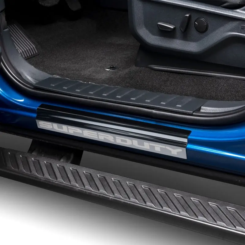 Putco 23-25 Ford F250/F350/F450/F550 Crew Cab Black Platinum Door Sills 1