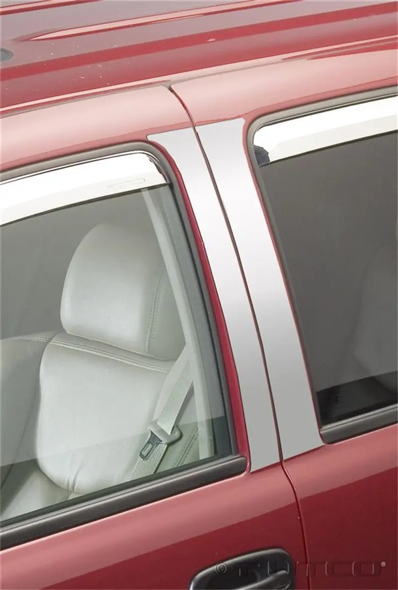 Putco 99-06 Chevy Silverado (4 Door) - 4Pcs Stainless Steel Pillar Posts Classic 1