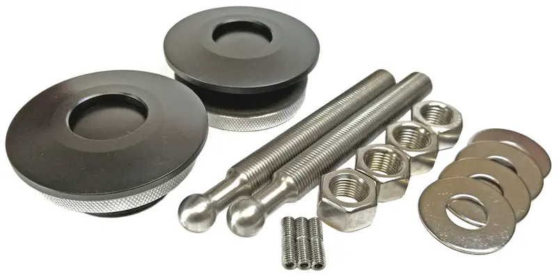 Quik-Latch Ql-50 Low Profile Hood Pins (2.50" Dia) 1