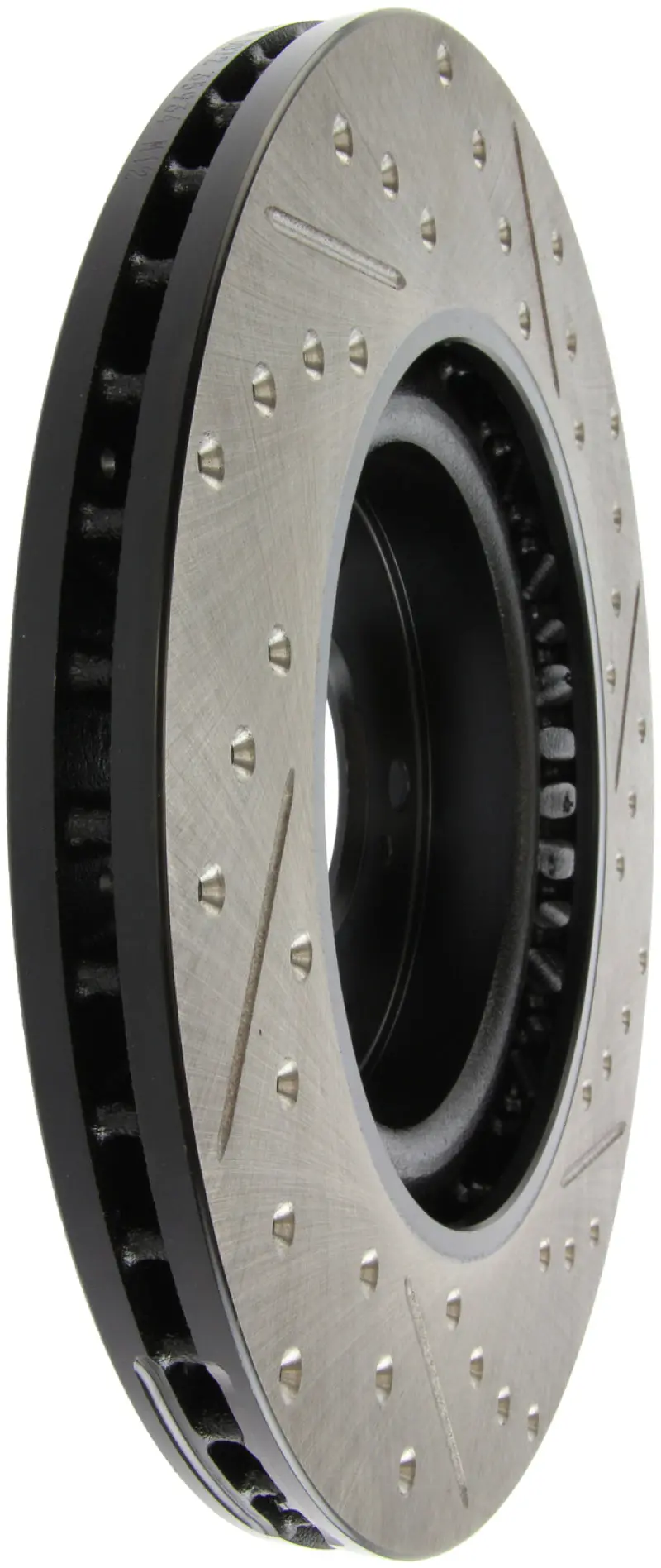 Stoptech 02-06 Acura Rsx Type S / 06-09 Honda Civic Si Slotted & Drilled Right Front Rotor 1