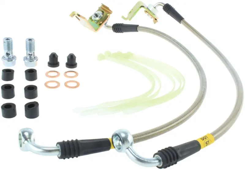 Stoptech 03-08 Dodge Viper Stainless Steel Front Brake Line Kit 1