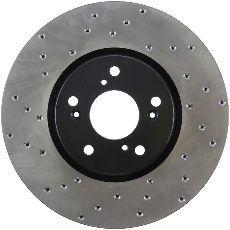 Stoptech 04-08 Acura Tl/Tl-S Brembo Drilled Right Front Rotor 1