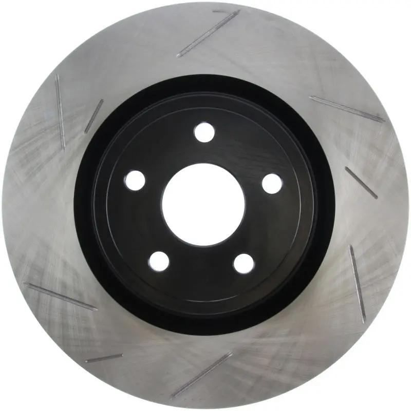 Stoptech 12-13 Jeep Srt8 Front Right Slotted Sport Brake Rotor 1