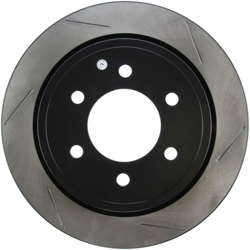 Stoptech 12-19 Ford F-150 (W/Manual Parking Brake) Slotted Sport Brake Rotor 1
