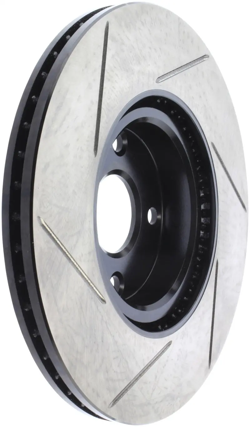 Stoptech 16-17 Mazda Mx-5 Front Driver Side Slotted Sport Brake Rotor 1
