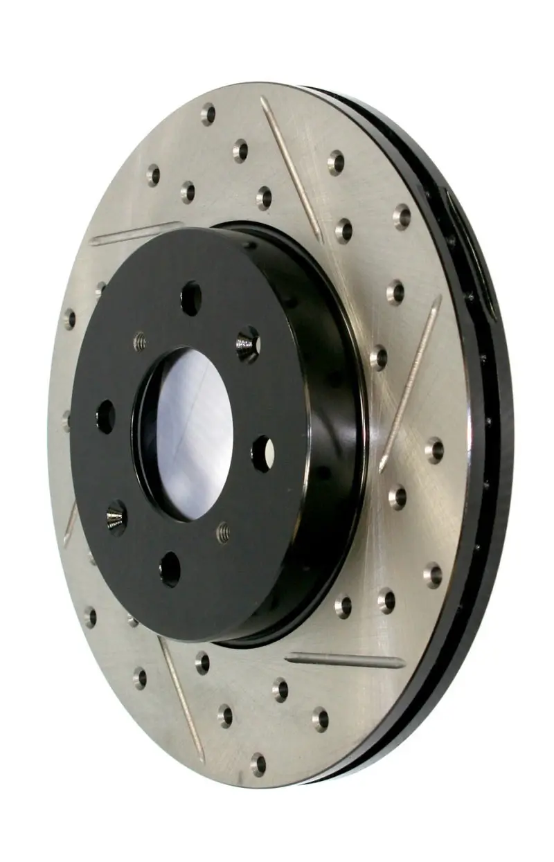 Stoptech 2012+ Chevrolet Camaro Ss Brembo 4 Piston J6g Sport Slotted & Drilled Left Rotor 1