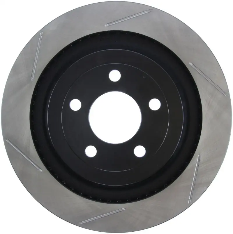 Stoptech 2015 Ford Mustang Gt W/ Brembo Brakes Right Rear Slotted Brake Rotor 1
