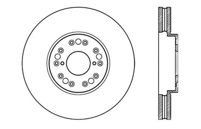 Stoptech 93-05 Lexus Gs300/Gs350/Gs400/Gs430/Gs450h / 00-05 Lexus Is300 / 93-94 Lexus Ls400/Ls430/L 1