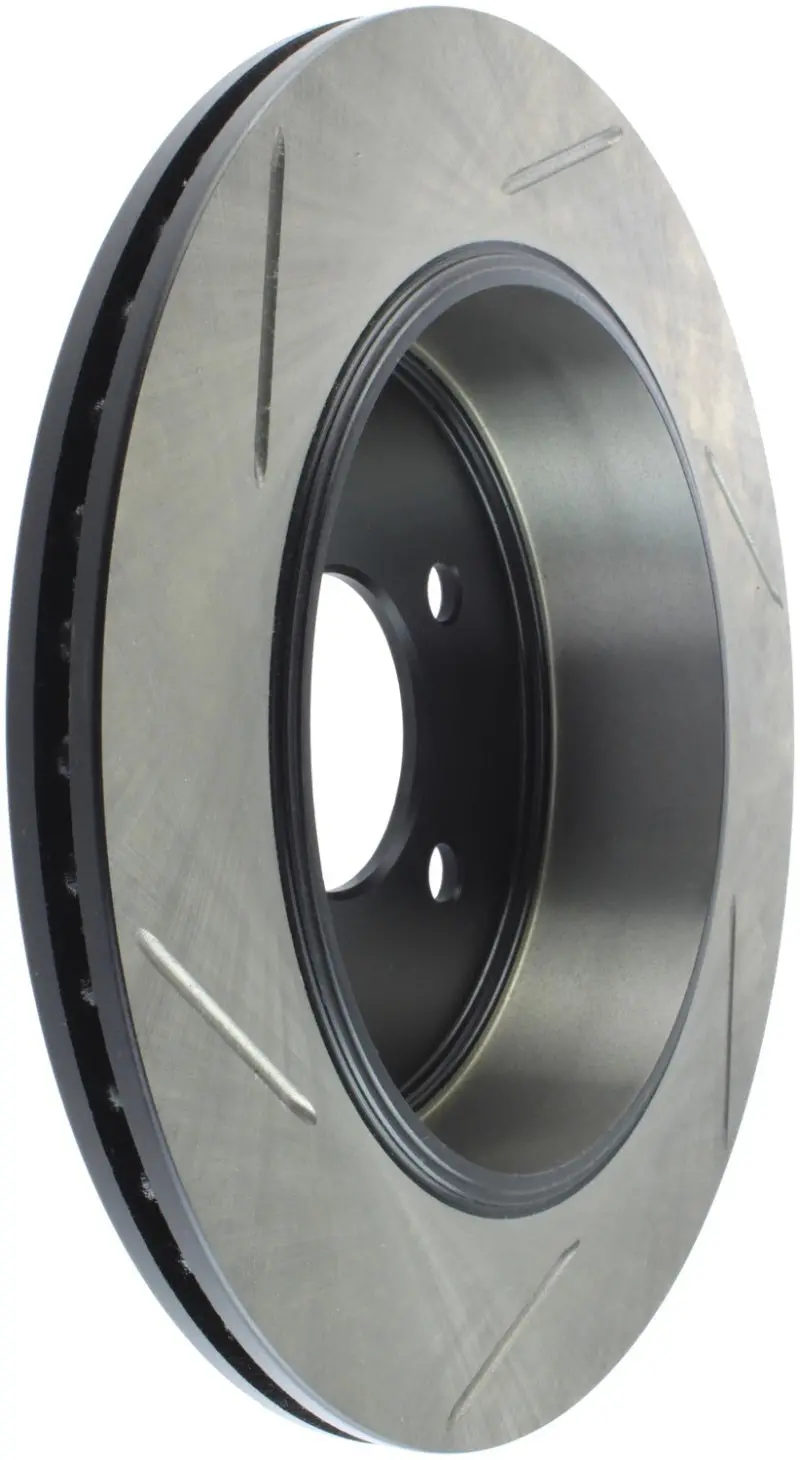 Stoptech Power Slot 03-08 Crown Victoria/Grand Marquis Rear Left Slotted Rotor 1