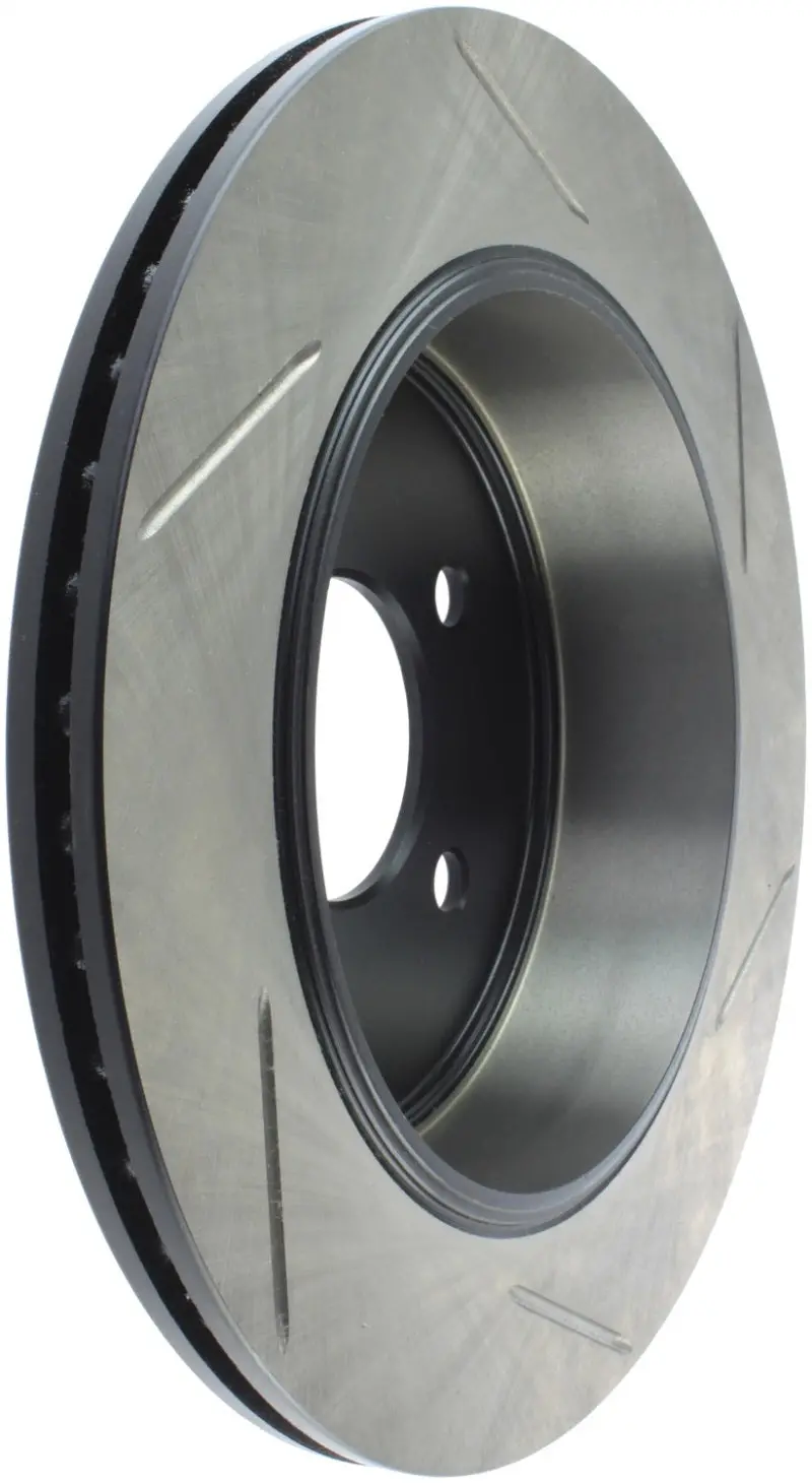 Stoptech Power Slot 03-08 Crown Victoria/Grand Marquis Rear Right Slotted Rotor 1