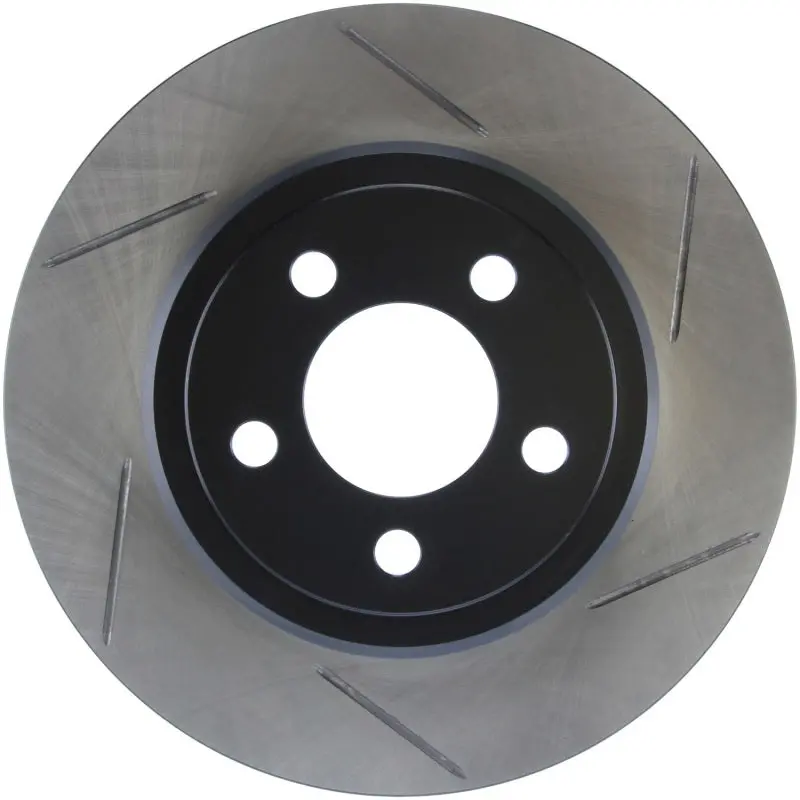 Stoptech Power Slot 05 Chrysler 300C 5.7L V8 W/ Vented Rear Disc Rear Left Sportstop Slotted Rotor 1