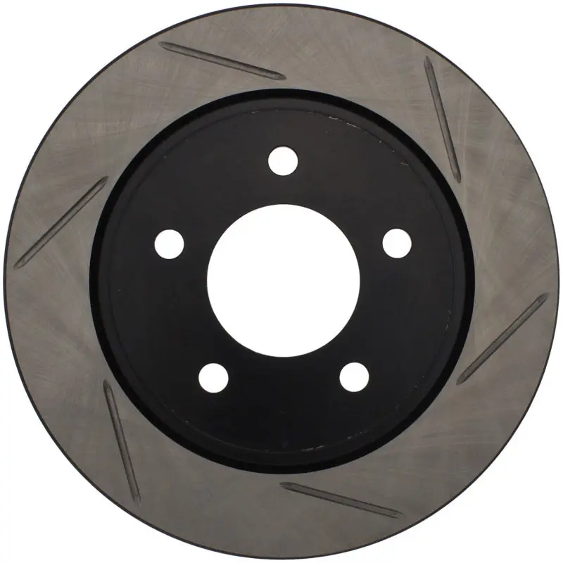 Stoptech Power Slot 07-09 Mazdaspeed 3 Slotted Left Rear Rotor 1