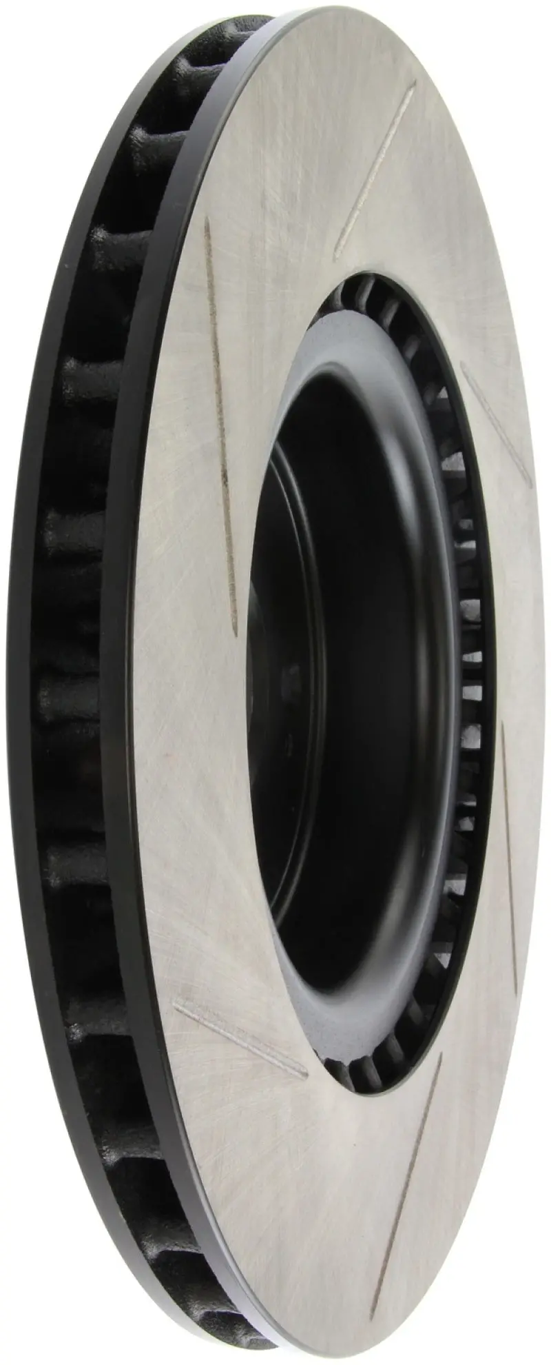 Stoptech Power Slot 10 Hyundai Genesis Coupe Track Front Left Slotted Rotor 1