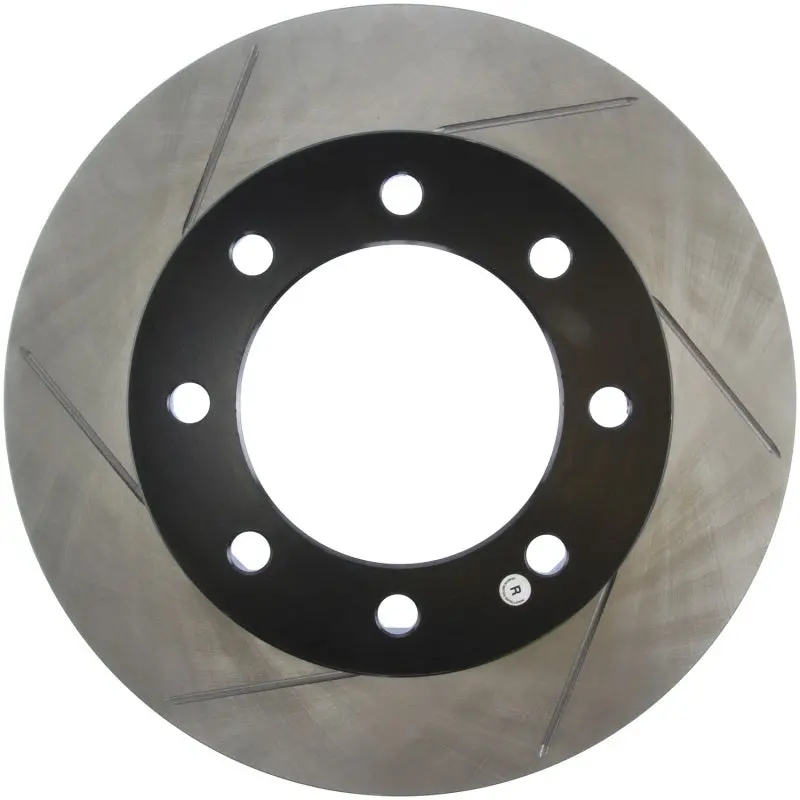 Stoptech Power Slot 12-15 Ford F-250/F-350 Front Right Slotted Rotor 1