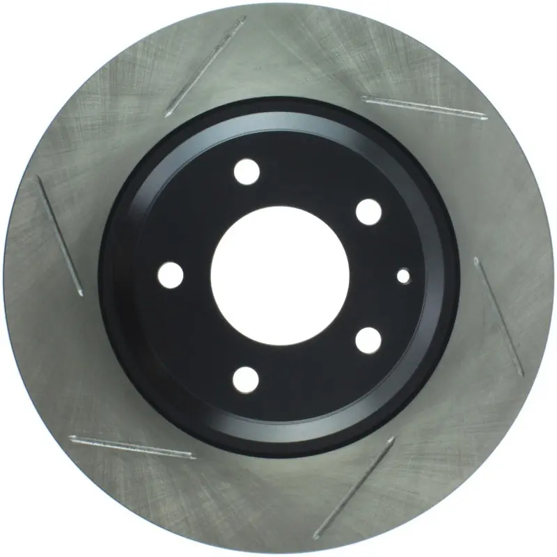 Stoptech Power Slot 2003+ Mazda Rx8 Slotted Right Rear Rotor - Sport Suspension Only 1