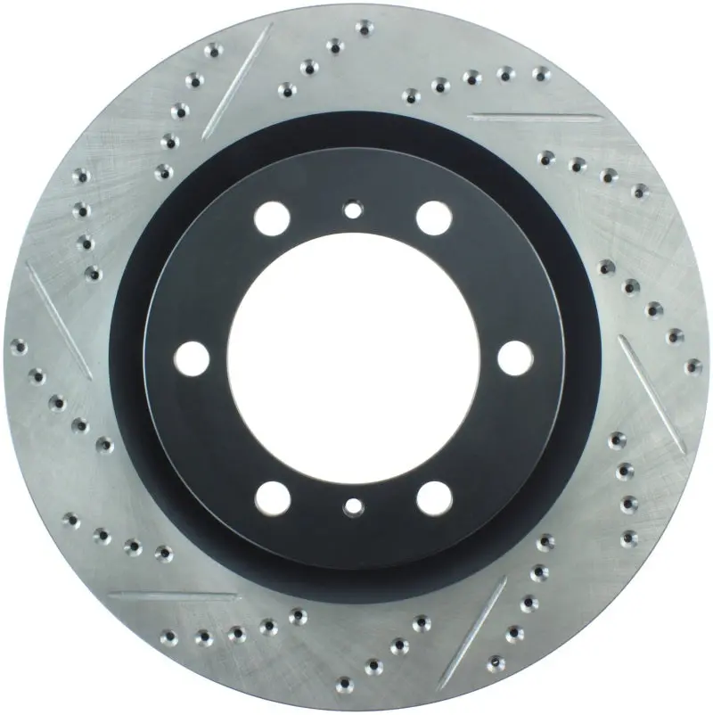 Stoptech Slotted & Drilled Sport Brake Rotor 1
