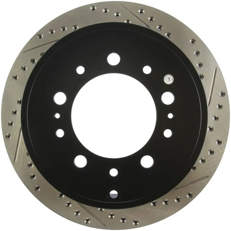 Stoptech Slotted & Drilled Sport Brake Rotor 1