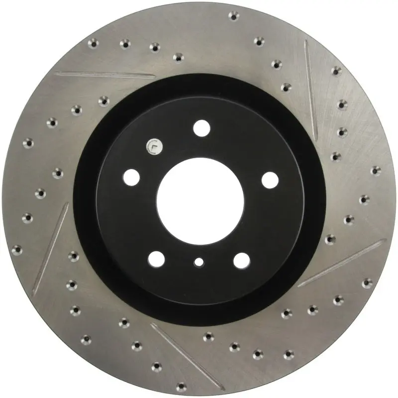 Stoptech Slotted & Drilled Sport Brake Rotor 1