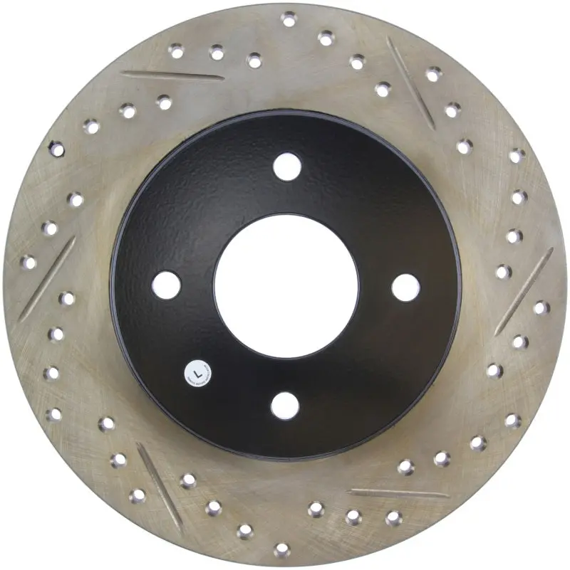 Stoptech Slotted & Drilled Sport Brake Rotor 1
