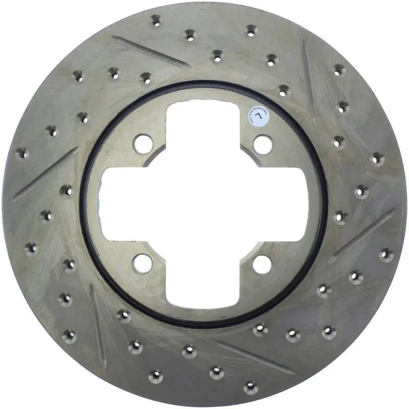 Stoptech Slotted & Drilled Sport Brake Rotor 1