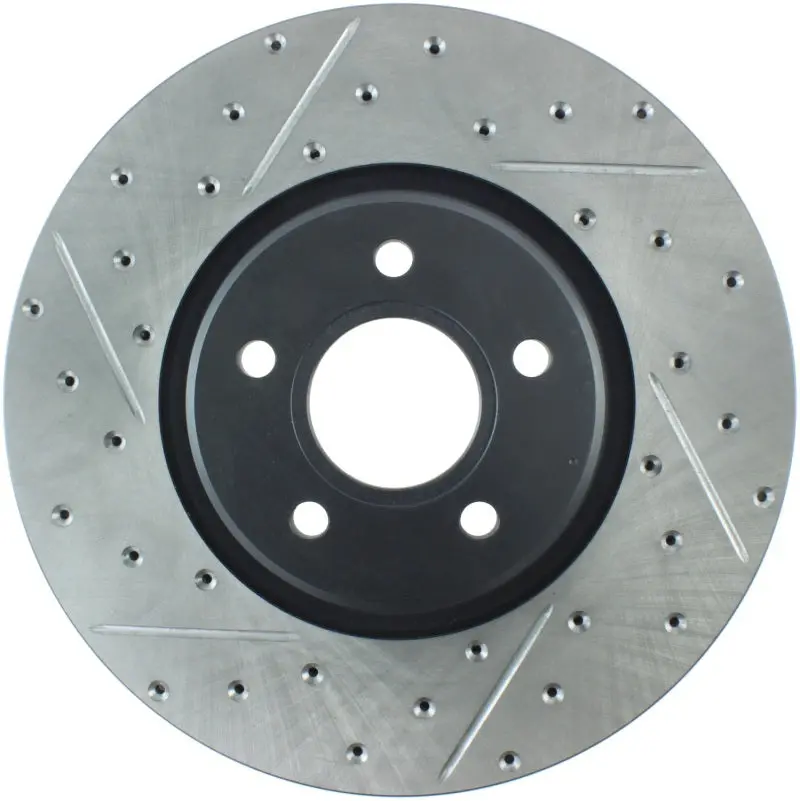Stoptech Slotted & Drilled Sport Brake Rotor 1