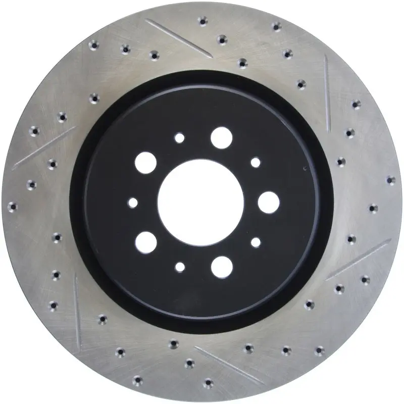 Stoptech Slotted & Drilled Sport Brake Rotor 1