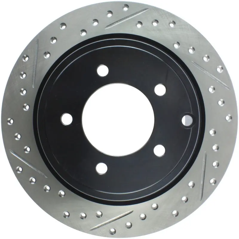 Stoptech Slotted & Drilled Sport Brake Rotor 1