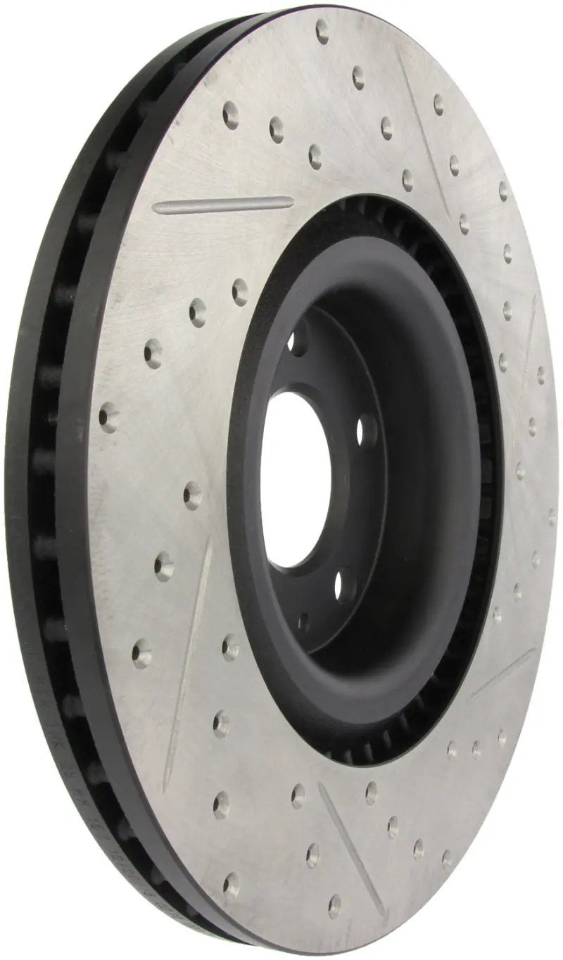 Stoptech Slotted & Drilled Sport Brake Rotor 1