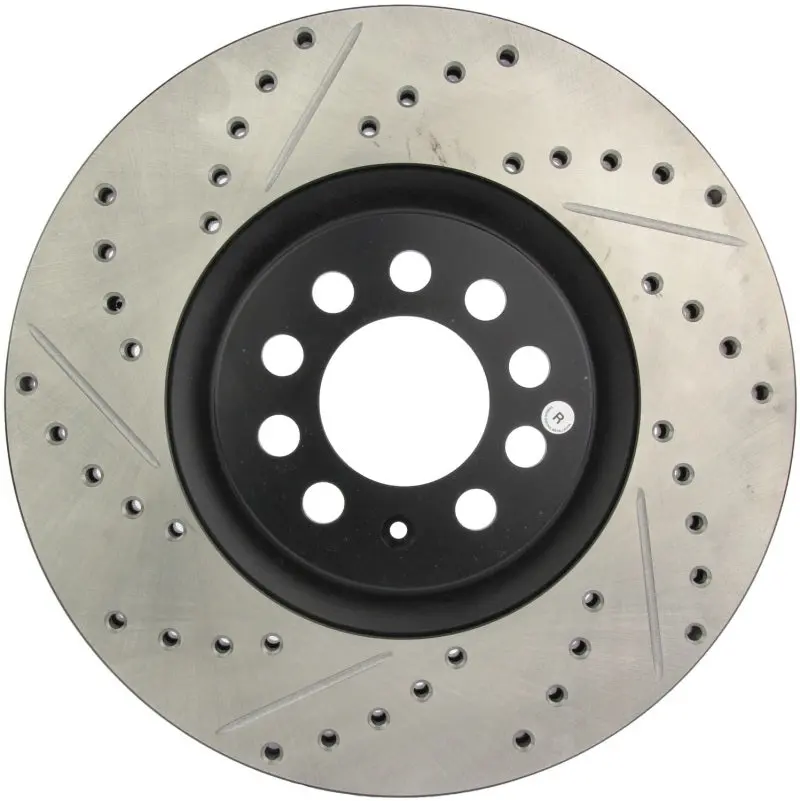 Stoptech Slotted & Drilled Sport Brake Rotor 1