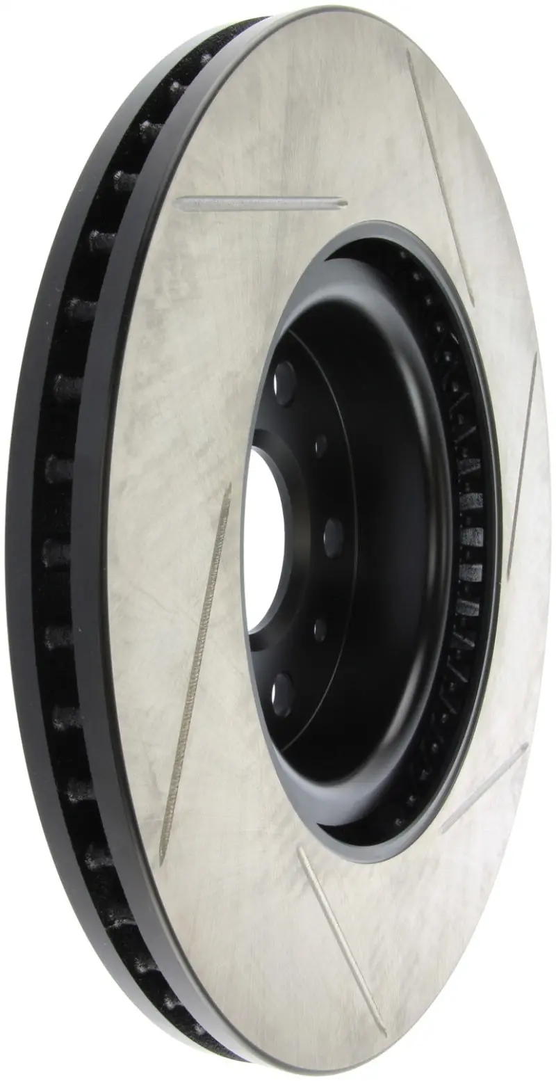 Stoptech Sport Slot 16-18 Cadillac Ct6 Slotted Front Right Rotor 1