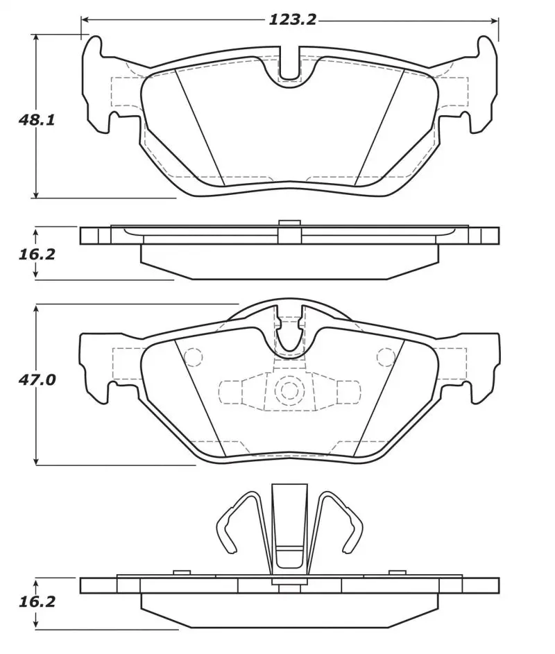 Stoptech Street Touring Brake Pads 1