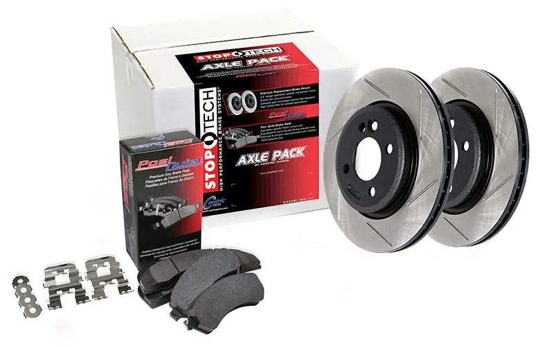 Street Axle Pack, Slotted, Rear 1