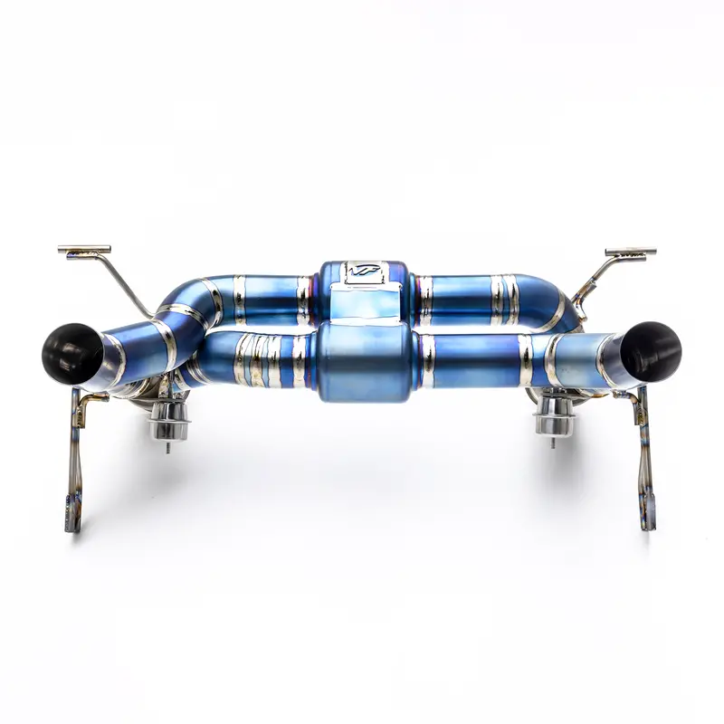 Titanium Valved Catback Exhaust System  - 2022+ Lamborghini Huracan (Sto/Sterrato/Tecnica) 1