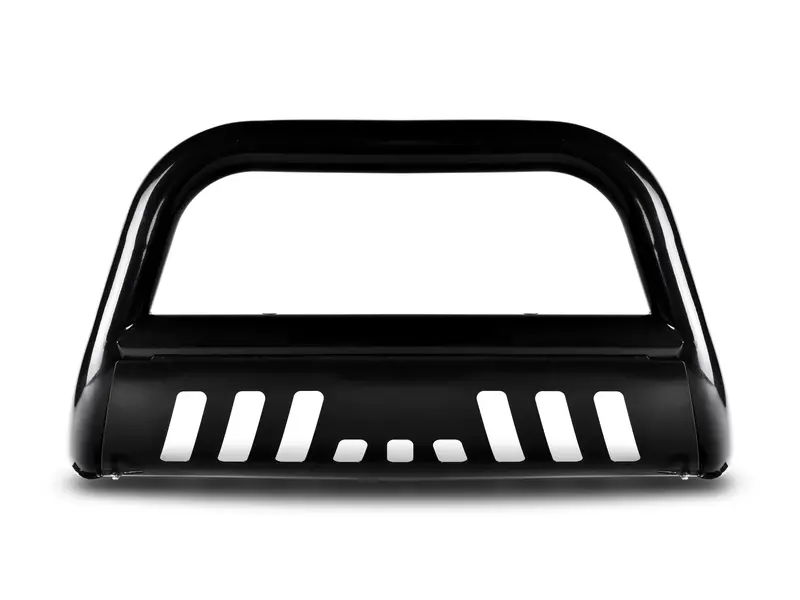 Armordillo 7144316 Black 3-Inch Bull Bar With Skid Plate For 2005–2007 Jeep Grand Cherokee 1