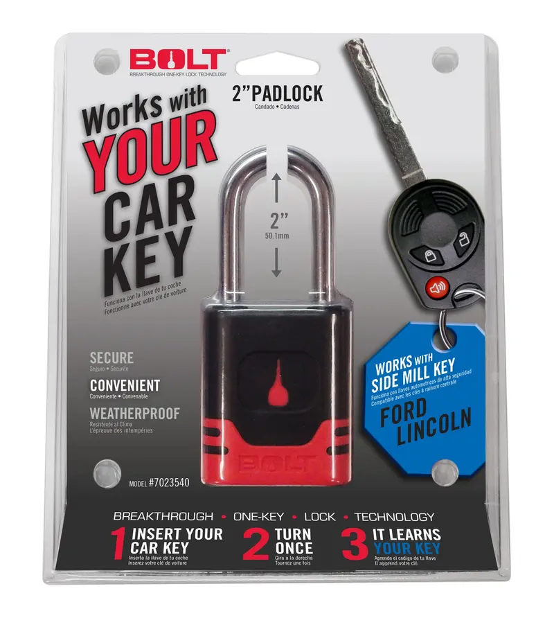 Bolt Ford-Specific Side-Cut Padlock – Heavy-Duty Security Lock 1