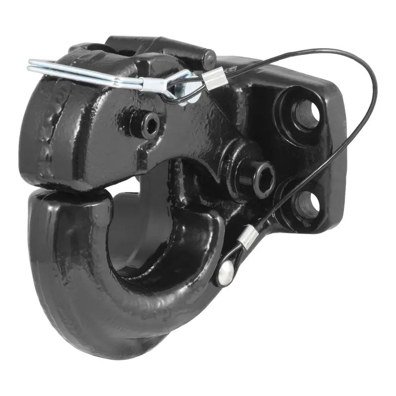 Curt 48231 Heavy-Duty Pintle Hook — 60,000-Lb Capacity, Fits 2-1/2" Or 3" Lunette Rings 1