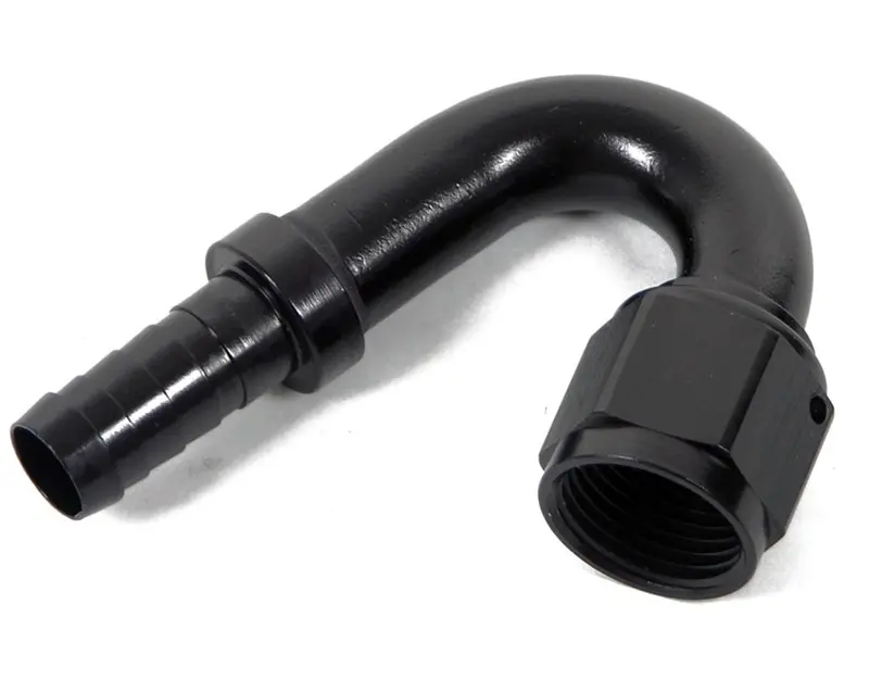 Earl’S At715012Erl Auto-Crimp An Hose End – 150° Angle, Reliable Swivel-Fit Connection 1