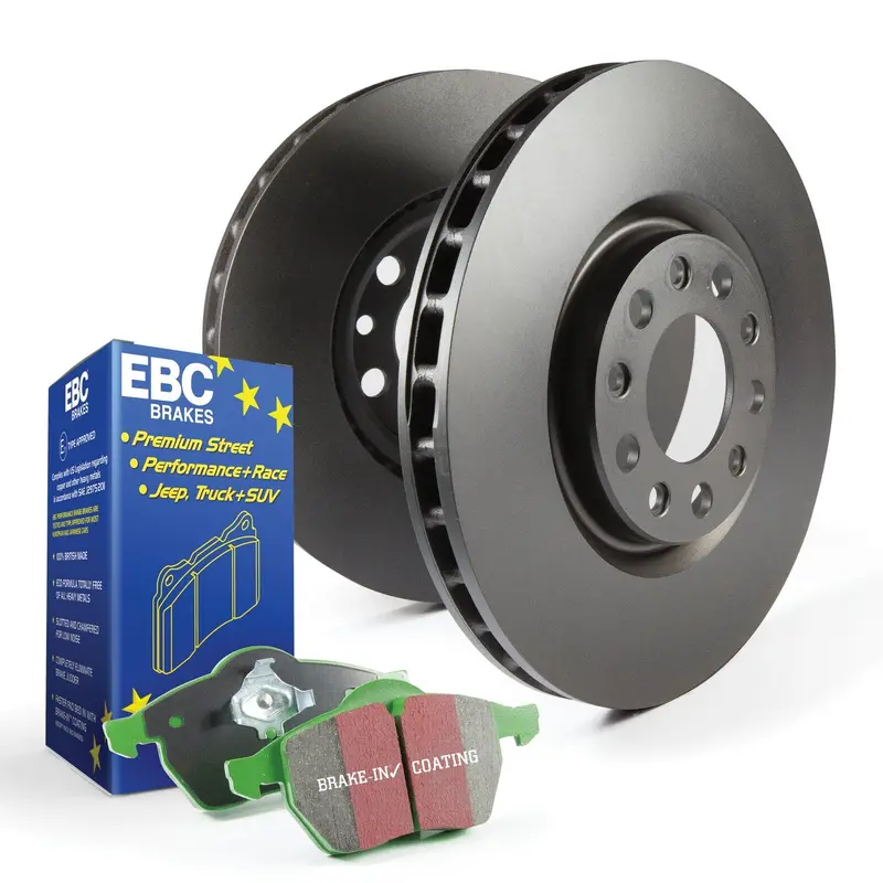 Ebc Brakes S11Kr1025 Greenstuff 2000 Performance Brake Pad And Rotor Kit 1