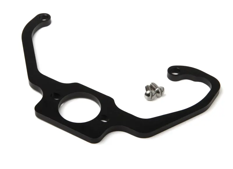 Holley 20-120 Billet Aluminum Regulator Mounting Bracket – Black Anodized, Fits 4150/4160 Carburetors 1
