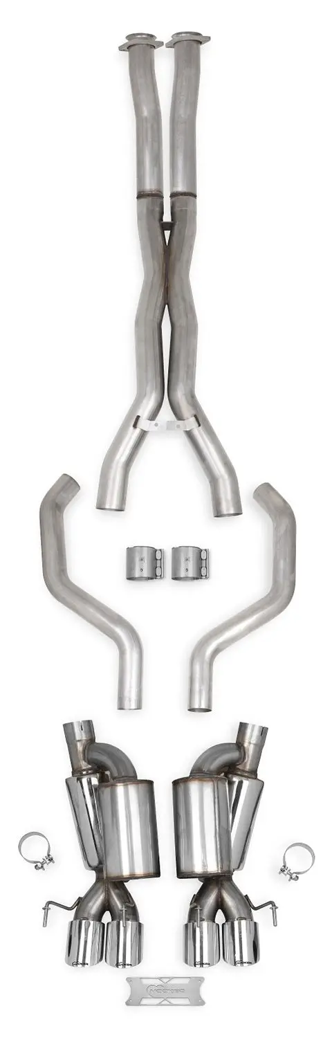 Hooker Blackheart 70501355-Rhkr Cat-Back Exhaust System – Black Finish 1