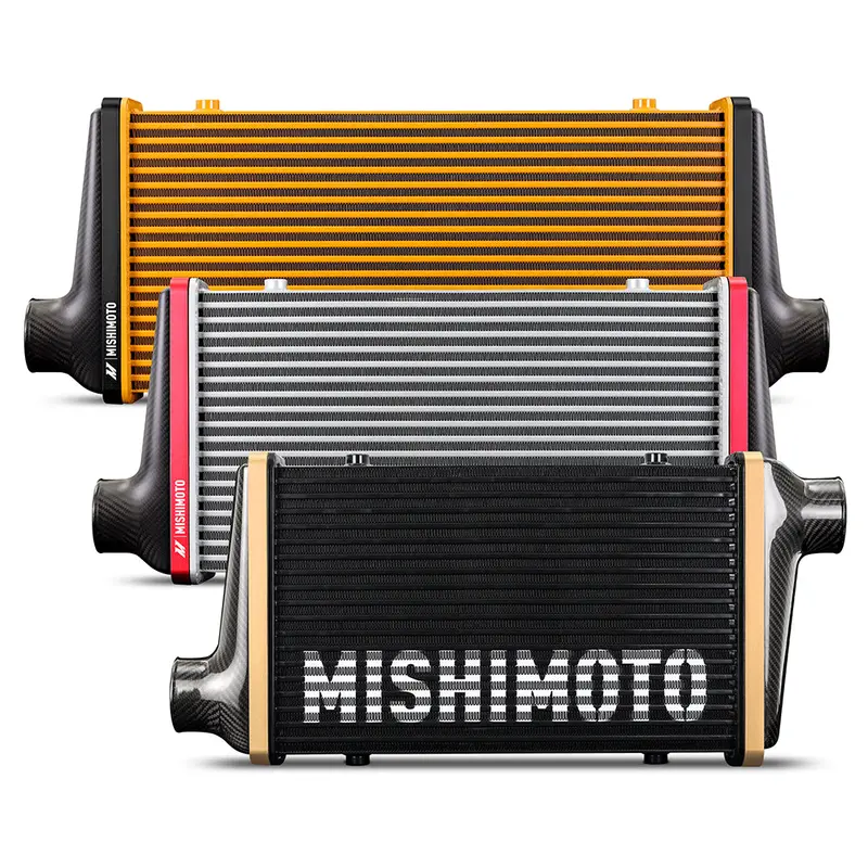 Mishimoto Ucf-G4G-S-R Intercooler Core – Gloss Red V-Band 1