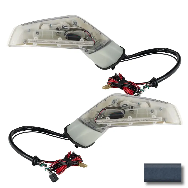 Oracle Lighting 3901-504-Glb-G Ghosted Side Mirrors – Sonic Blue Metallic Finish For Modern Oem Integration 1